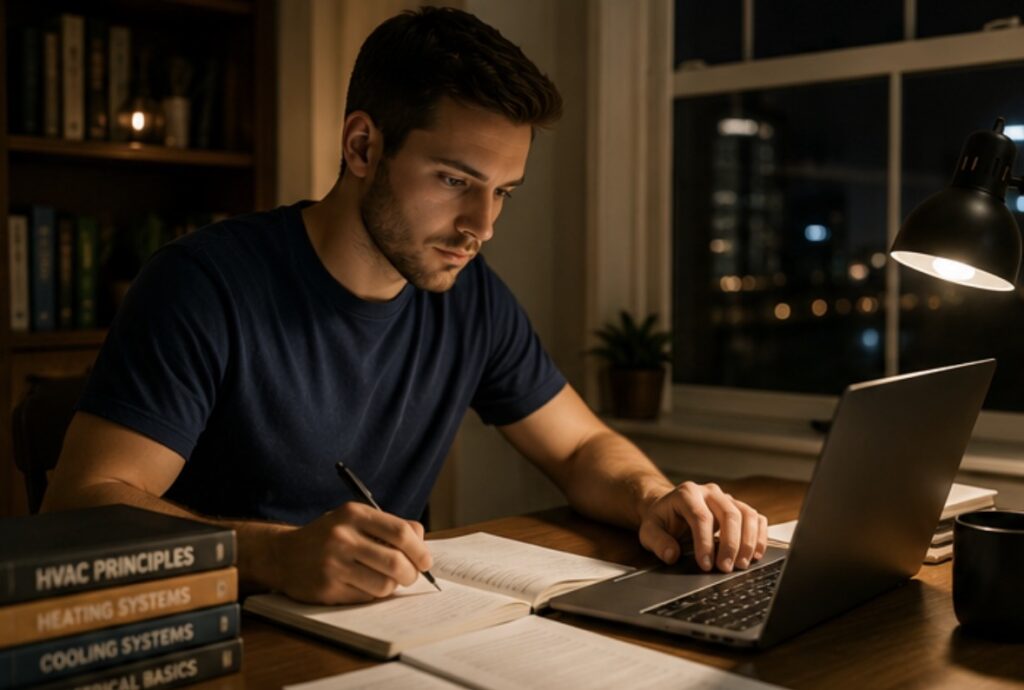 Can I Complete an Eight-Week Evening HVAC Program While Working Full Time?