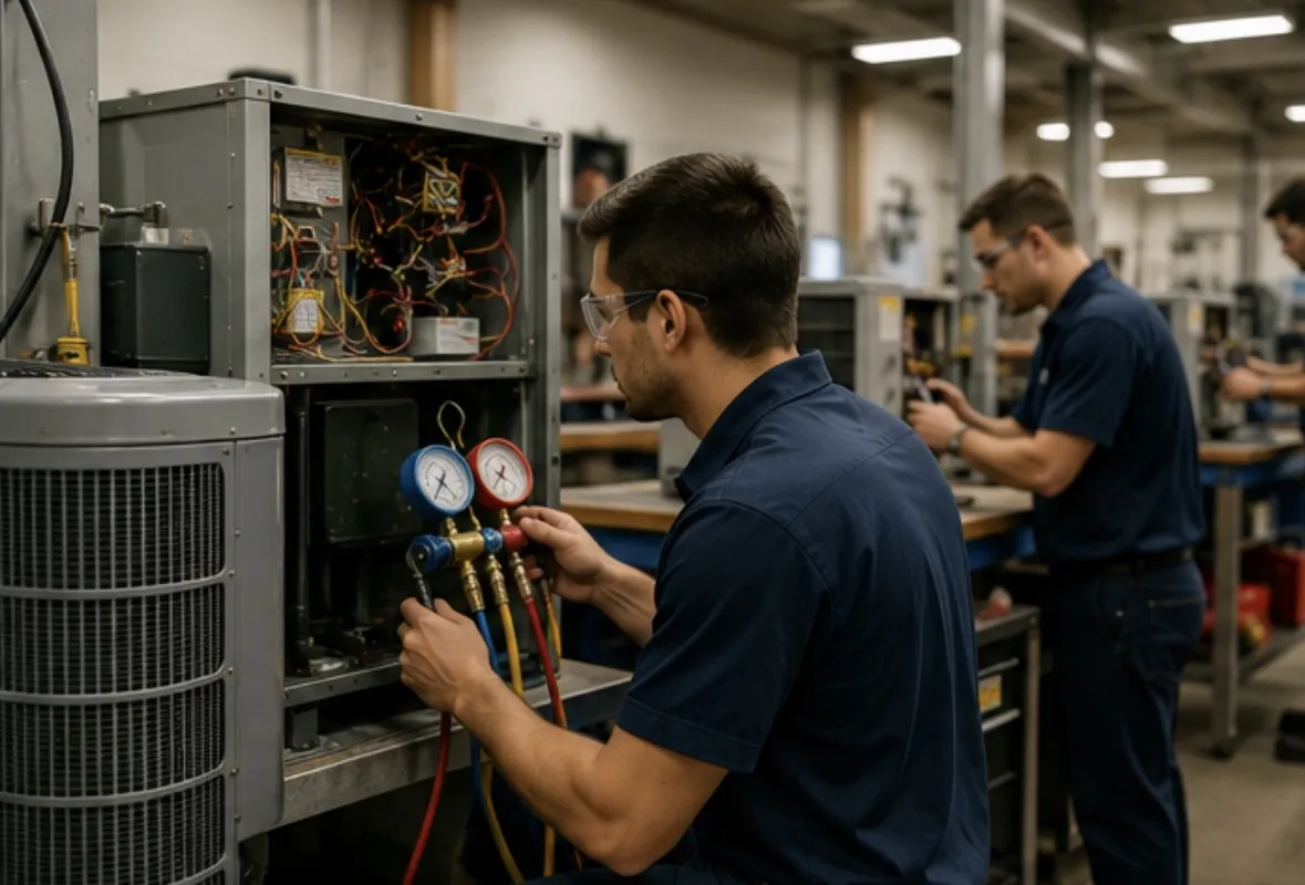 Can I Complete an Eight-Week Evening HVAC Program While Working Full Time?