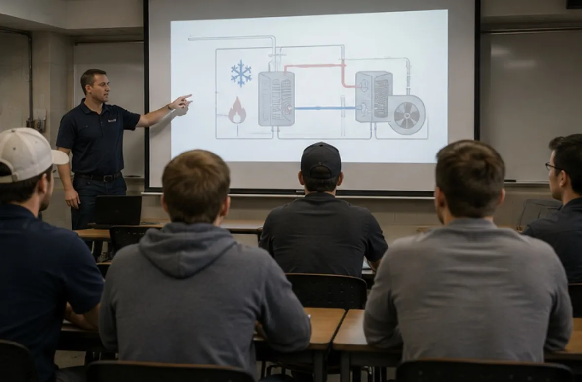 Can I Complete an Eight-Week Evening HVAC Program While Working Full Time?