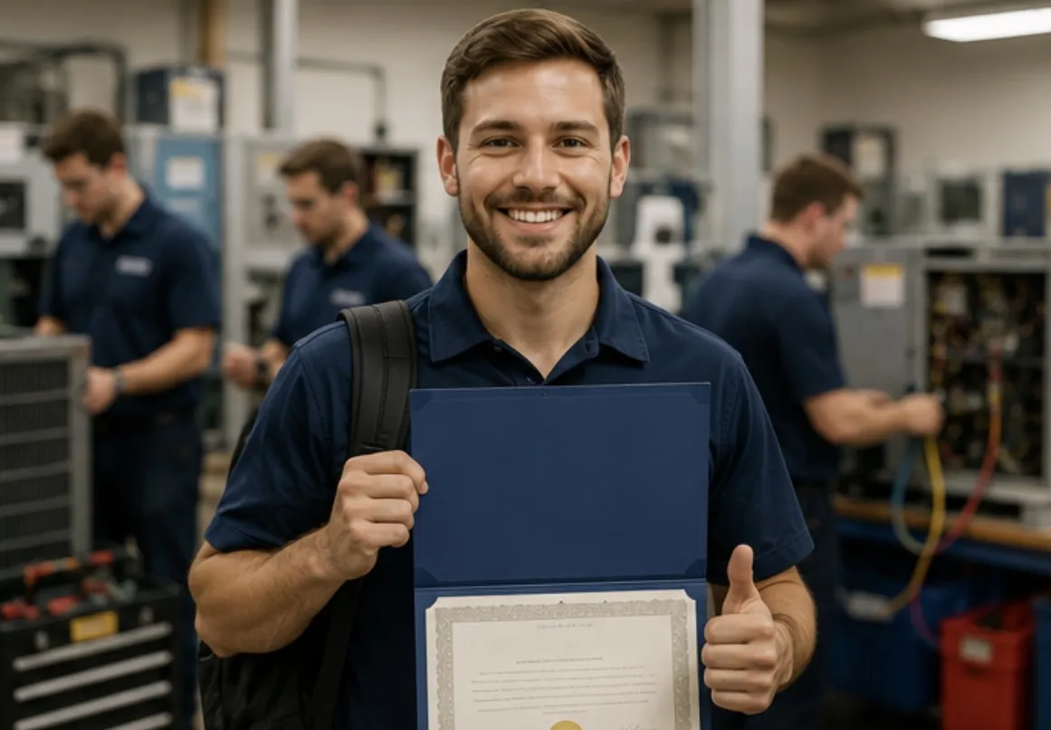Can I Complete an Eight-Week Evening HVAC Program While Working Full Time?